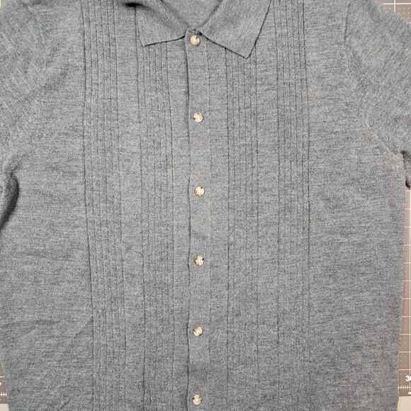 Christian Lacroix Polo Sweater XL Cardigan Button Up Merino Wool Luxury Preppy - Picture 2 of 8